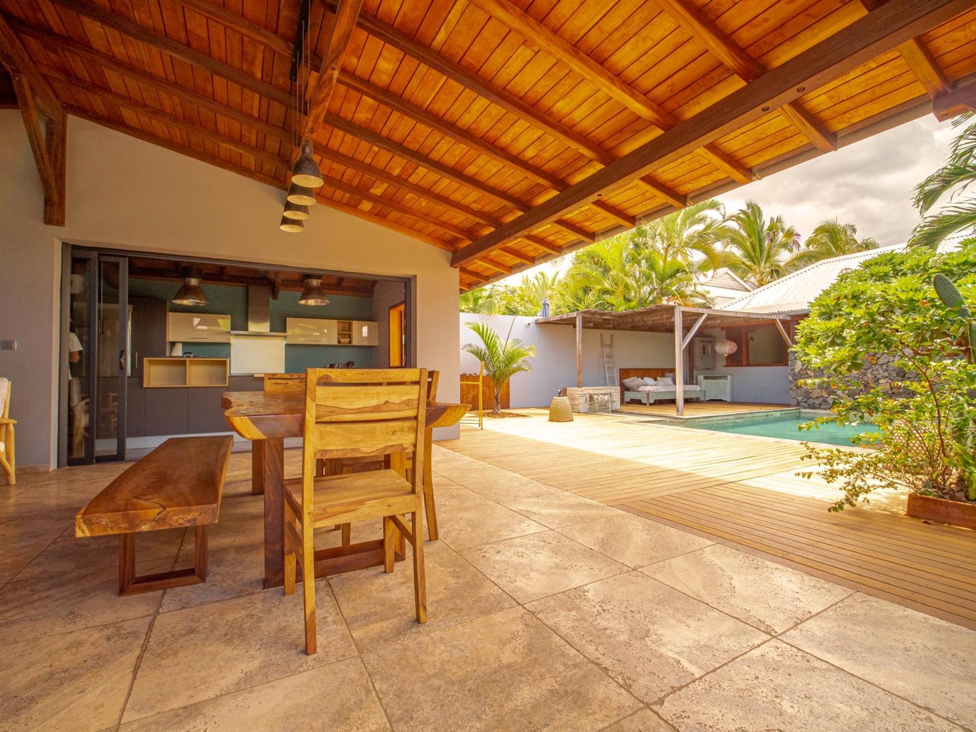 La Kaz Veloutier - Villa 4 Chambres Avec Piscine Ла-Салин-ле-Бен Экстерьер фото